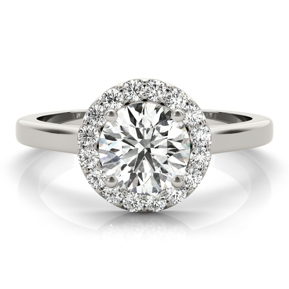 ENGAGEMENT RINGS ROUND HALO - Image 3