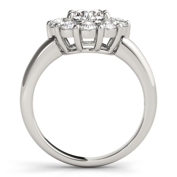 ENGAGEMENT RINGS HALO ROUND - Image 2