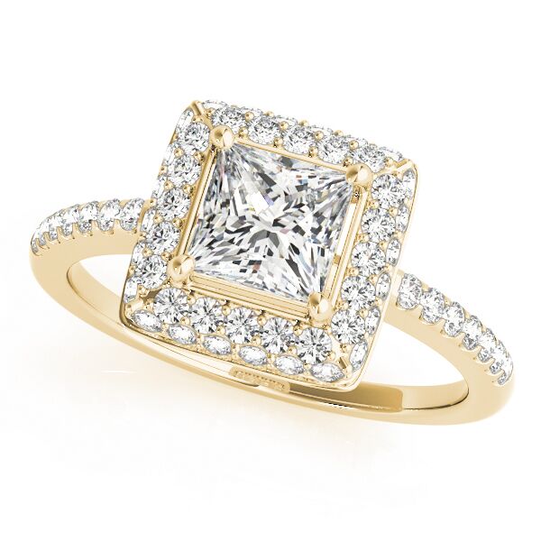 ENGAGEMENT RINGS HALO SQUARE & CUSHION - Image 4