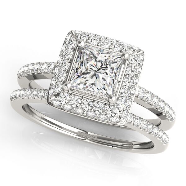 ENGAGEMENT RINGS HALO SQUARE & CUSHION - Image 3