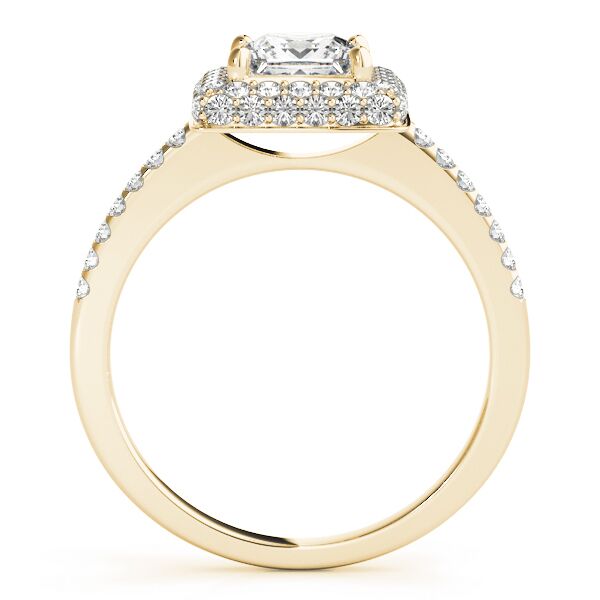 ENGAGEMENT RINGS HALO SQUARE & CUSHION - Image 5